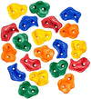 Barcaloo 20 Rock Climbing Wall Hand Holds Mounting Hardware for Kids for Outdoor Playground Wall