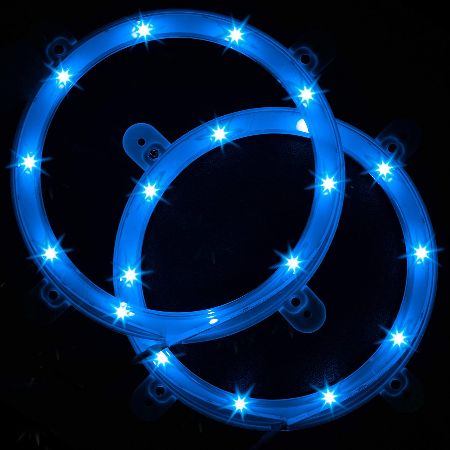 Barcaloo Cornhole Board Lights - Blue LED Corn Hole Lighting Kit for Playing at Night