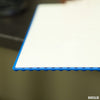 Peel-and-Stick Baseplates - 10 Inch x 10 Inch Baseplate - Blue 4 Pack Compatible with All Major Brands