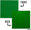 10 Inch x 10 Inch Baseplate for Building Bricks - Green 4 Pack Compatible with all Major Brands