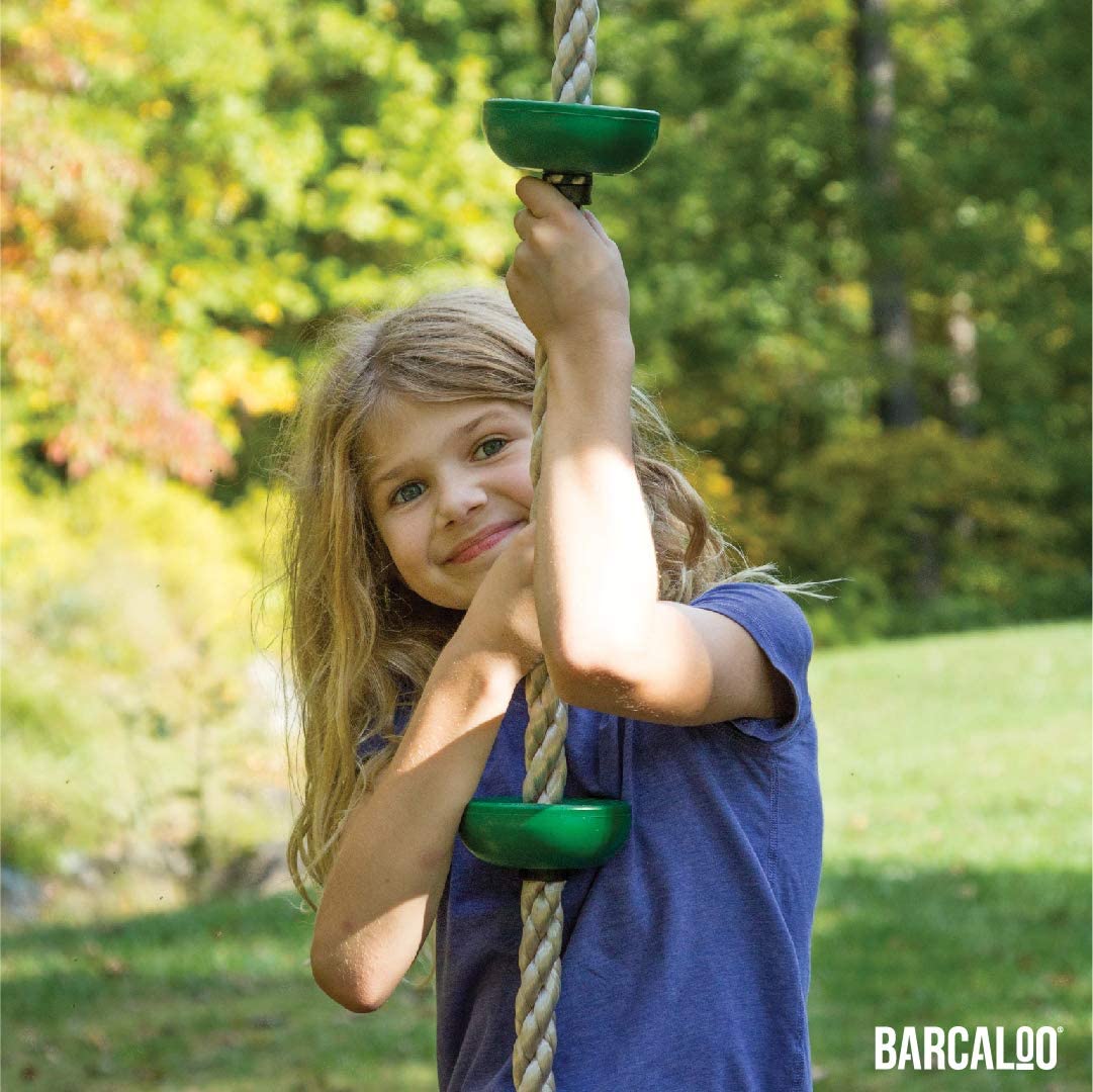Barcaloo 6.5 Ft Playground Climbing Rope for Swing Set or Jungle Gym 